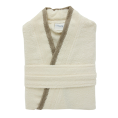 Халаты халат махр. CLASSIC BY TOGAS Вальмонт р-р 52 экрю, арт.10.00.02.0593