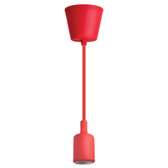 Светильники подвесные светильник подвесной Navigator 61 524 NIL-SF02-011-E27 60Вт 1м пластик красный