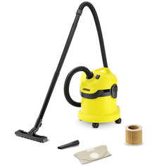 Строительные пылесосы пылесос KARCHER WD 2 Cartridge Filter Kit 12л 1000Вт