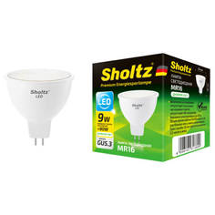 Лампы светодиодные лампа светодиодная SHOLTZ 9Вт GU5.3 4000К 220В пластик