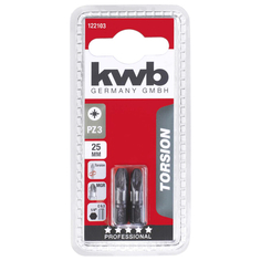 Биты бита KWB PZ3 25мм torsion 2шт