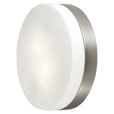Светильники для ванной комнаты светильник настенно-потолочный для ванной ODEON LIGHT Presto E14 60Вт IP44 белый никель