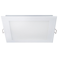 Светильники точечные LED квадратные светильник встраиваемый LED REV SuperSlim 190мм 18Вт 4000К металлический