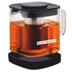 Чайники заварочные чайник заварочный 4в1 VITAX Thirlwall 600мл термостекло, пластик, нерж.сталь, силикон