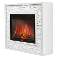 Камины электрические каминокомплект ELECTROLUX EFP/P-3020LS/портал LOFT 30 камень белый