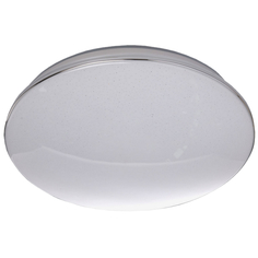 Светильники настенно-потолочные светодиодные светильник светодиодный DEMARKT Ривз 30Вт LED белый с серебром