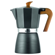 Кофеварки кофеварка WALMER Blackwood 6 чашек 300мл литой алюминий