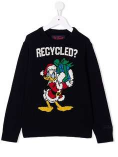 MC2 Saint Barth Kids джемпер Douglas с принтом