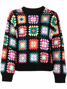 MC2 Saint Barth джемпер с геометричной вышивкой