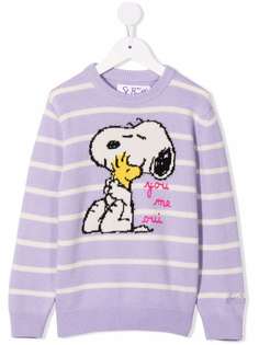 MC2 Saint Barth Kids джемпер Snoopy с полосками