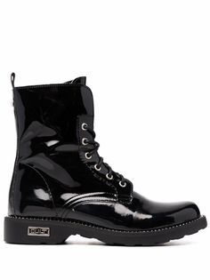 Cult лакированные ботинки на шнуровке