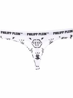 Philipp Plein трусы-стринги с монограммой