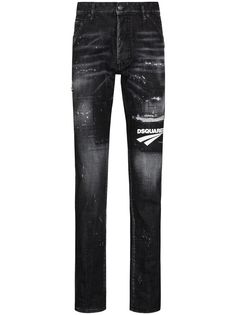 Dsquared2 джинсы Cool Guy с эффектом потертости