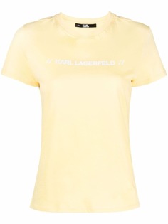 Karl Lagerfeld футболка Athleisure с логотипом