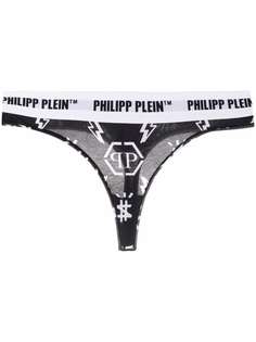 Philipp Plein трусы-стринги с логотипом