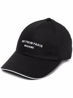 Drôle De Monsieur кепка с вышивкой Not From Paris