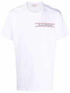 Alexander McQueen футболка с логотипом