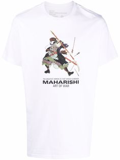 Maharishi футболка с логотипом