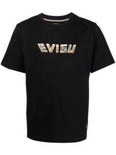 EVISU футболка с логотипом