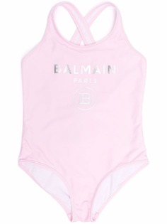 Balmain Kids купальник с логотипом