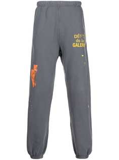 GALLERY DEPT. спортивные брюки с эффектом разбрызганной краски
