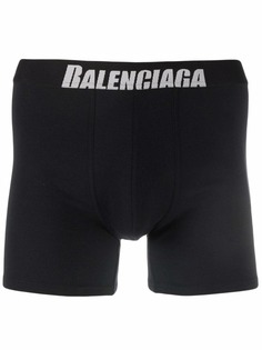 Balenciaga боксеры с вышитым логотипом
