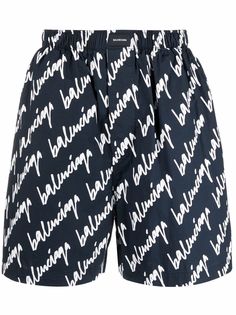 Balenciaga шорты с логотипом
