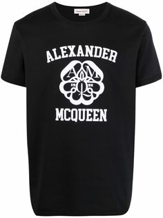Alexander McQueen футболка с логотипом