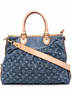 Louis Vuitton джинсовая сумка Neo Caby 2010-х годов