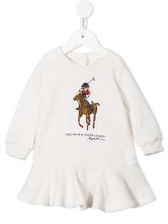 Ralph Lauren Kids платье-джемпер Polo Pony