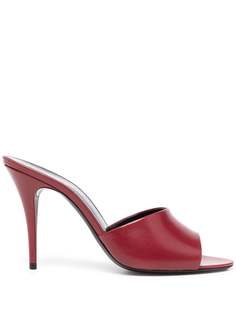 Saint Laurent мюли на каблуке