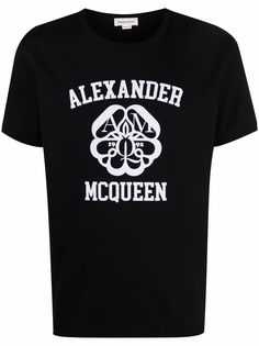 Alexander McQueen футболка с логотипом
