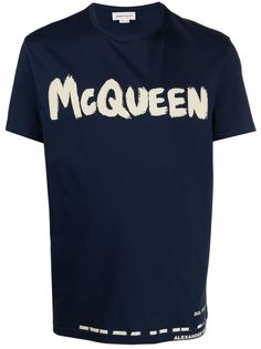 Alexander McQueen футболка с логотипом