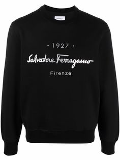 Salvatore Ferragamo толстовка с логотипом