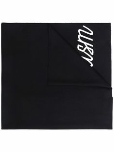 Undercoverism шерстяной шарф с логотипом