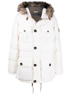 Polo Ralph Lauren пуховик с искусственным мехом
