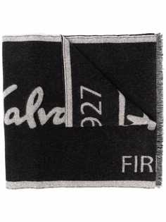 Salvatore Ferragamo шарф с логотипом