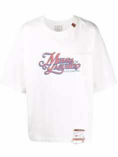 Maison Mihara Yasuhiro футболка оверсайз с логотипом