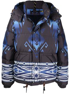Polo Ralph Lauren пуховик с принтом