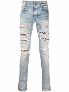 AMIRI джинсы скинни с заниженной талией