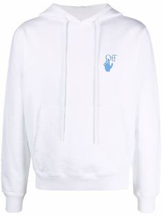 Off-White худи с вышитым логотипом