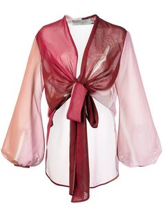 Silvia Tcherassi блузка Honey с завязками