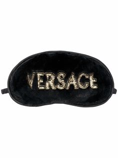 Versace маска с вышитым логотипом