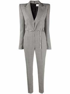 Giuseppe Di Morabito клетчатый комбинезон с поясом