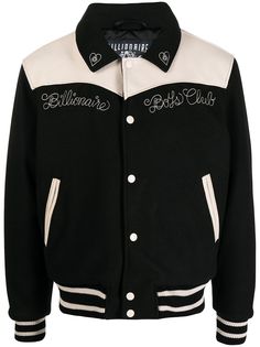 Billionaire Boys Club стеганая куртка с вышитым логотипом