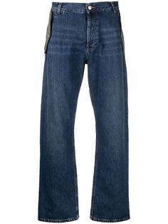 Alexander McQueen джинсы с контрастными карманами