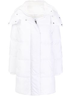 Burberry пуховик с капюшоном