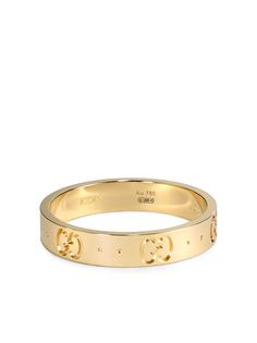 Gucci кольцо Icon из желтого золота