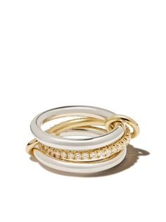 Spinelli Kilcollin кольцо Libra из белого золота с бриллиантами