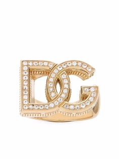 Dolce & Gabbana кольцо из желтого золота с бриллиантами